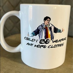 Friends Joey “Can I Be Wearing Anymore Clothes” Mug- The Reunion “NEW”